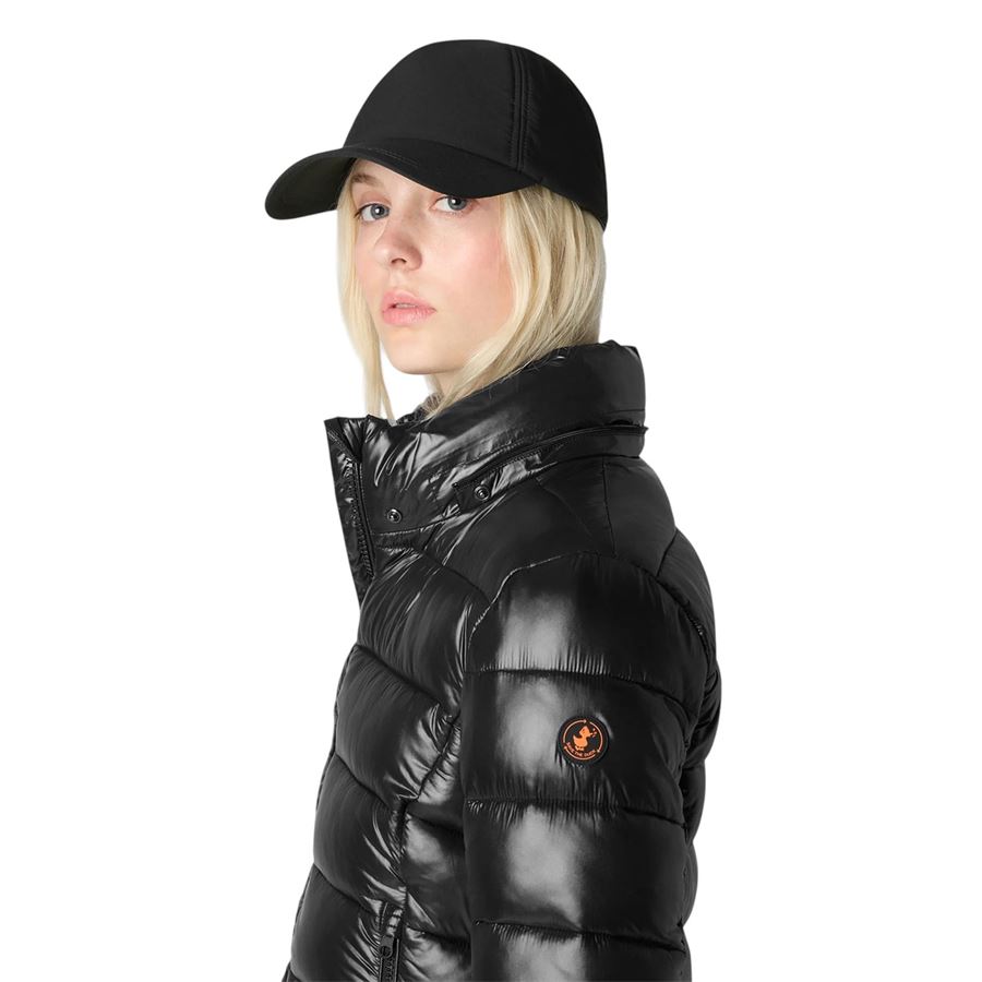 Cosmary piumino da donna animal free con cappuccio Save The Duck | D31470W/LOVE210000